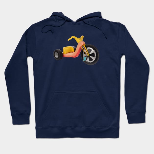 Big Wheel pedal cycle '76 Hoodie by GeekGiftGallery